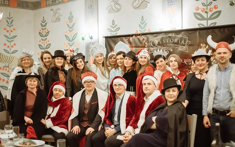 Тимбилдинг-активности на корпоративе на Новый год в Bishkek